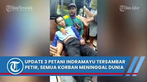 3 pekerja di sembar petir