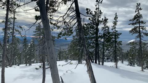 The Top of a Mountain – Central Oregon – Vista Butte Sno-Park – 4K