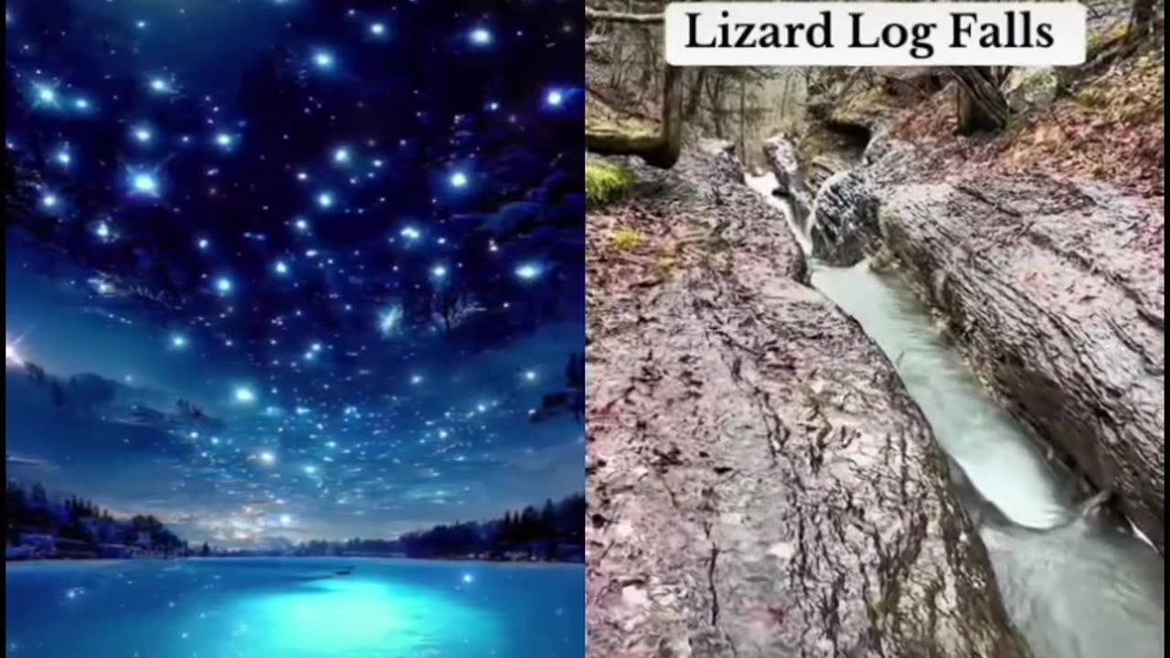 Lizard falls