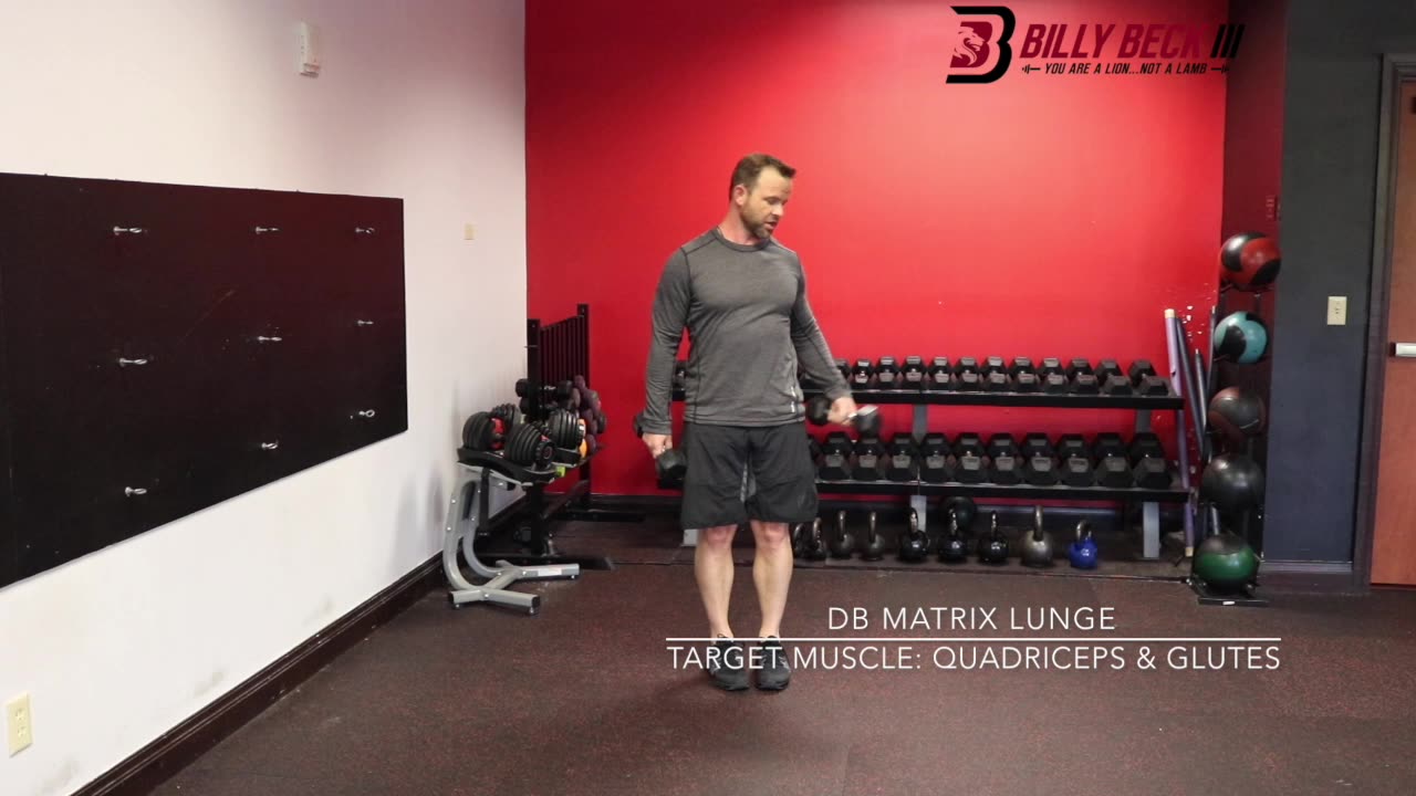 DB Matrix Lunge