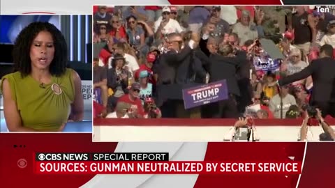 Channel 10 appears to delay coverage of Trump rally incident