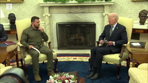 "Stay united and strong", Zelensky urges Biden during White House visit