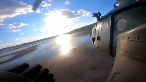 Ukrainian Helicopter Pilot is Insane