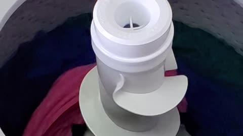 Slow motion spin cycle