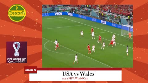 USA vs Wales 》2022 FIFA WORLD CUP Highlights