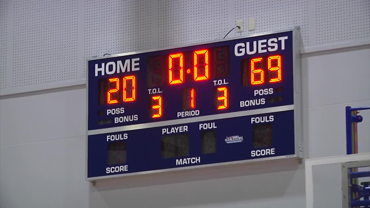 Marines compete against professional Japanese basketball team