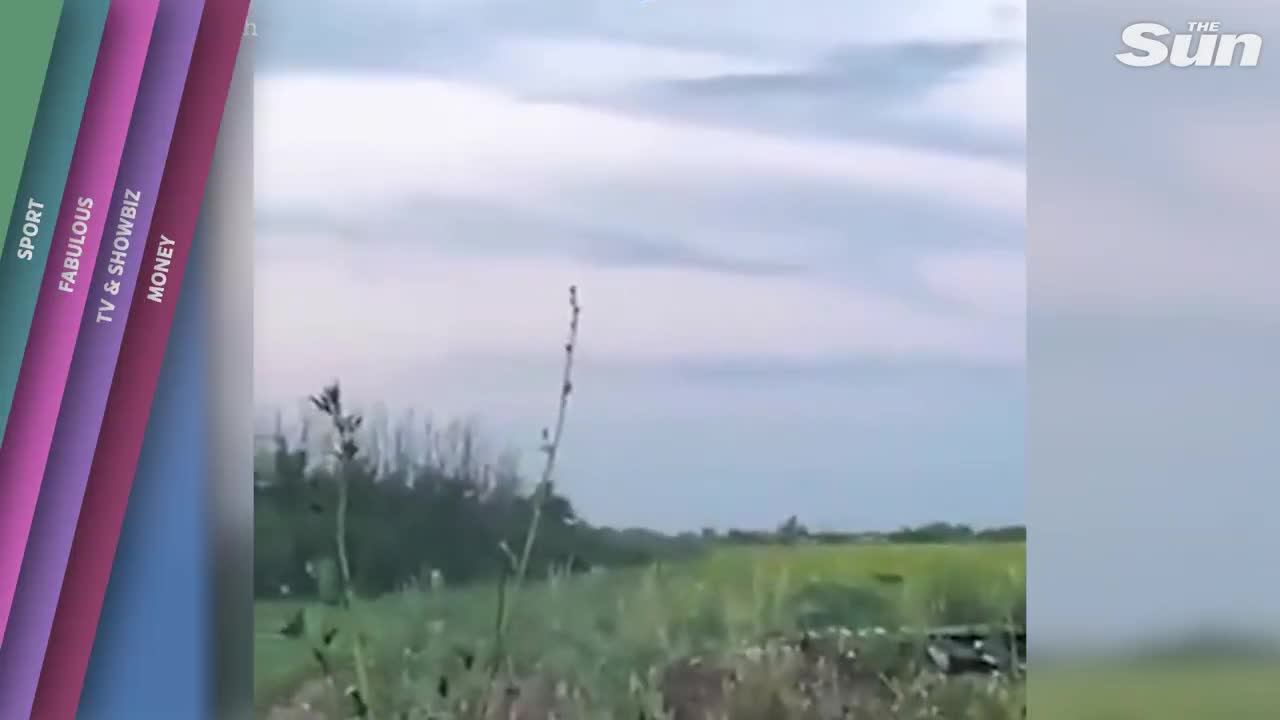 Ukrainian soldier destroys Russian tank with Javelin Anti-tank Missile