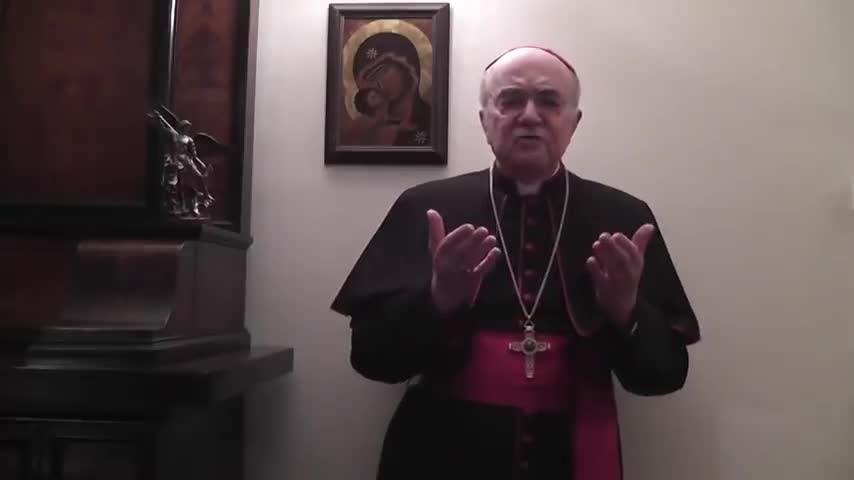 Mons. Carlo Maria Viganò Discorso per le manifestazioni del 15-gen-2021