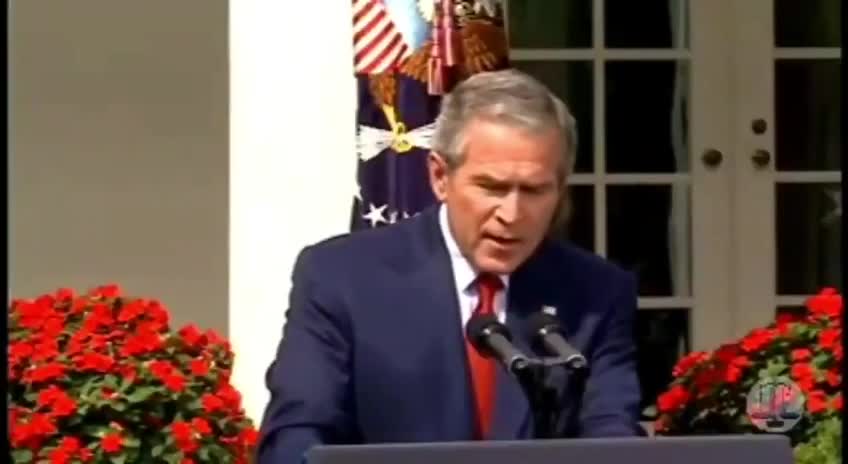 Bush Lying Thru His Teeth