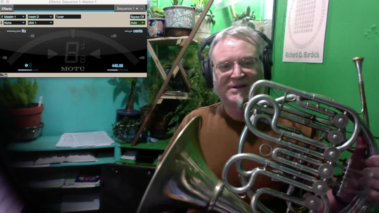 Richard #Burdick introduces his #alexander 203st #double #horn with ascending 3rd valve -crazy man!