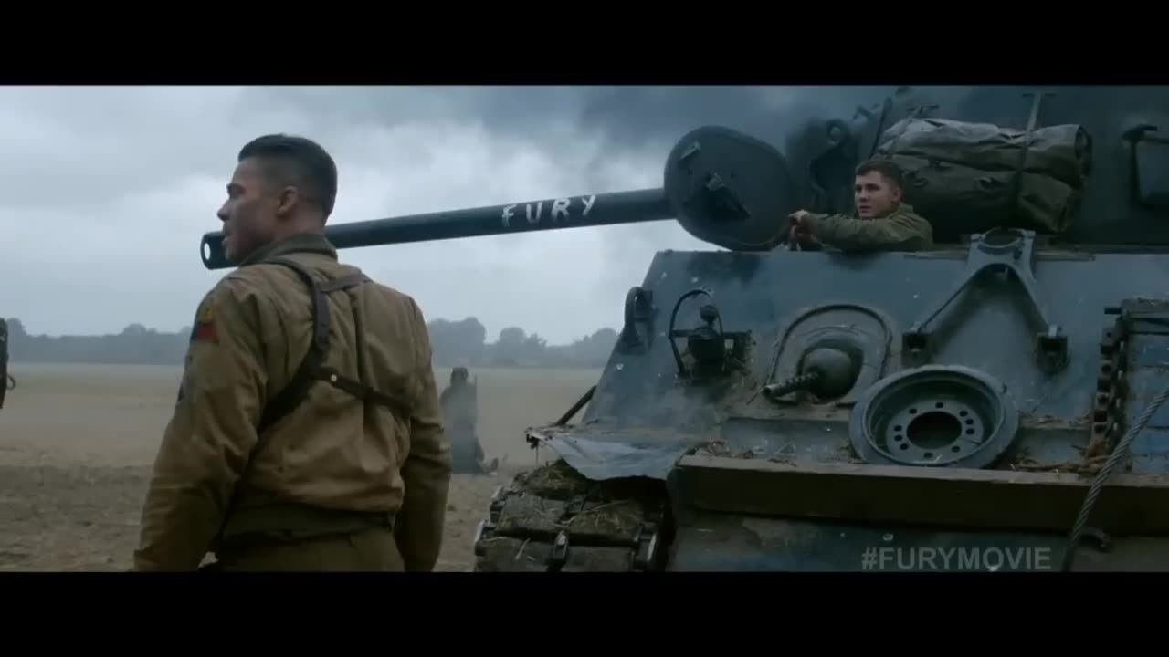 Fury TV SPOT - Take Me To Church (2014) - Brad Pitt, Shia LaBeouf War Drama HD