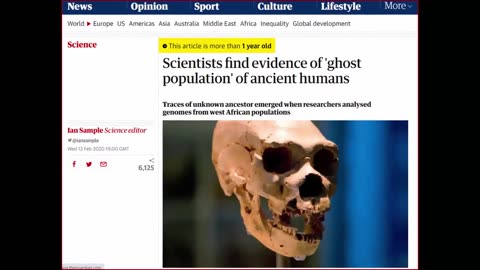 Ancient Ghost Population Found