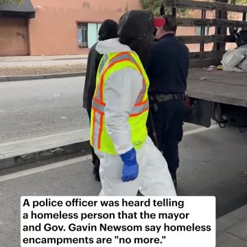 Homeless Camp Sweeps Begin In San Francisco.