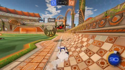 3v1 Outplay In Rocket League