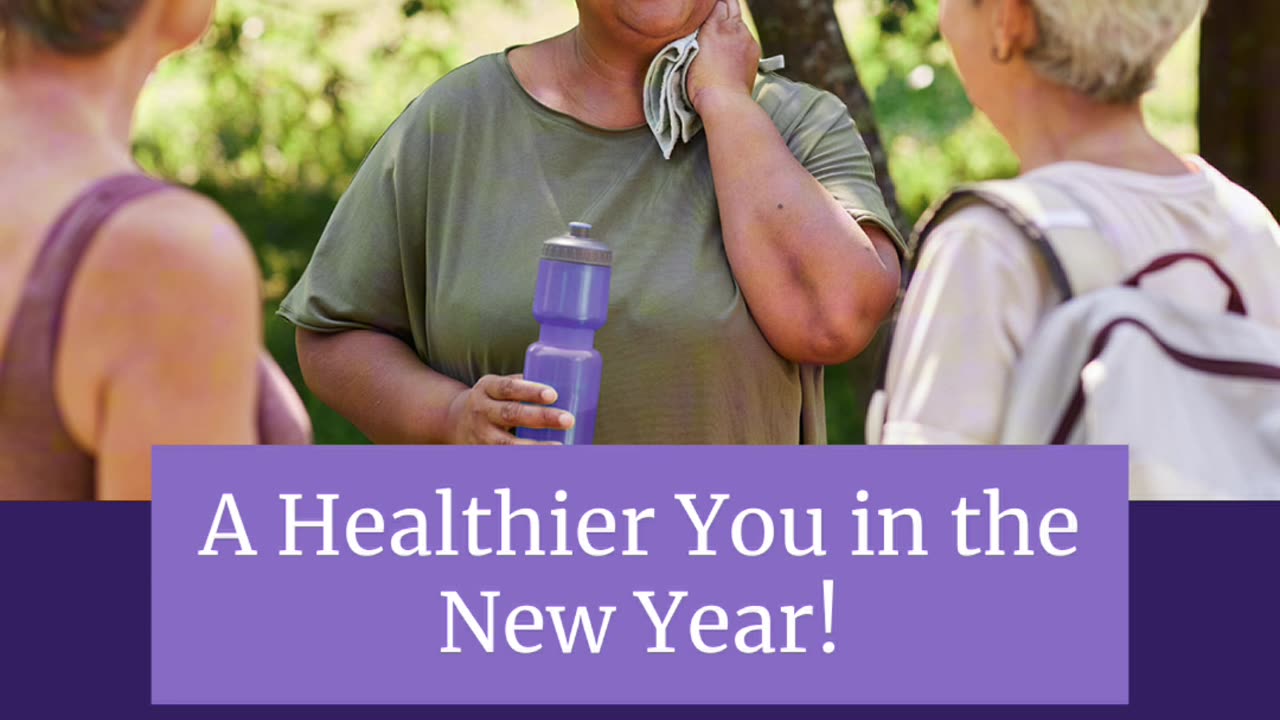 A healthier you in the new year.