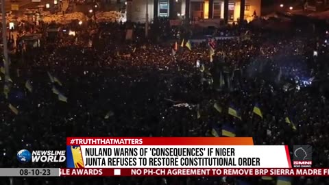 Nuland warns of 'consequences' if Niger junta refuses to restore constitutional order