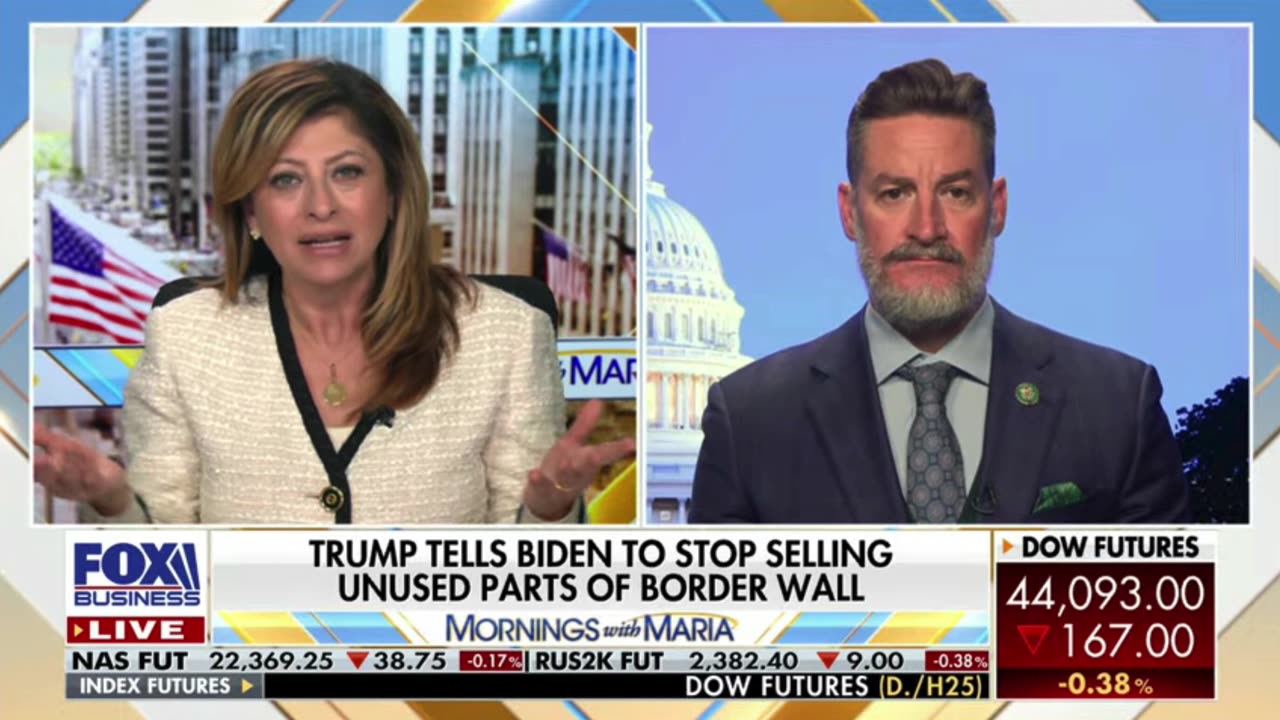 Joining Mornings with Maria to Discuss Biden Undermining Trump's Plans to Secure the Border