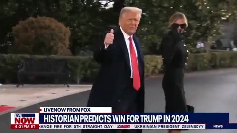 Trump 2024: Historian predicts Donald Trump Return To White House 🏠🏡