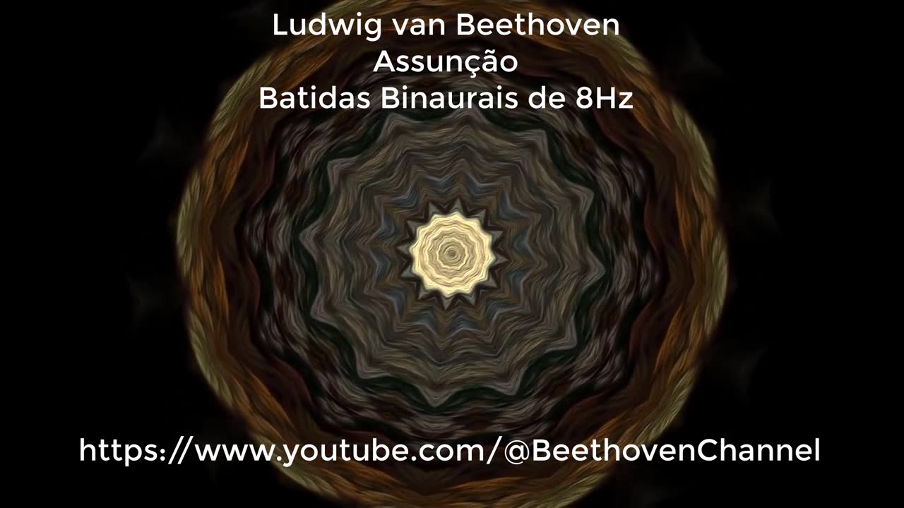 [ASS*-RV1] - Assunção - Beethoven - 8Hz - Batidas Binaural Alfa - para relaxar e meditar