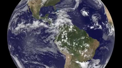 satellites see global view of Sandy's life to landfail