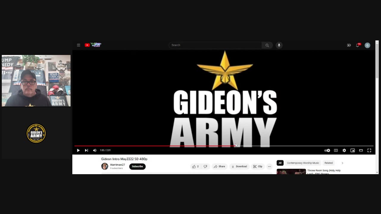 GIDEONS ARMY SAT 8/19/23 @ 930 AM EST WITH PAUL HARRIS