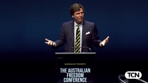 Tucker Reacts to Trump vs. Biden Debate During Sydney, Australia Speech