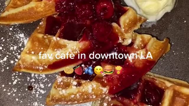 fav cafe in downtown LA