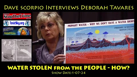 Deborah Tavares, Water Stolen HOW? Fascinating ! *52min