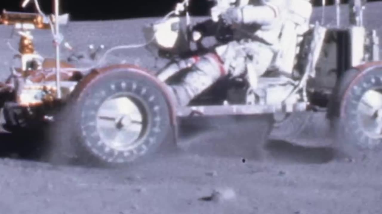 En 1971 la NASA llevó un carro a la Luna