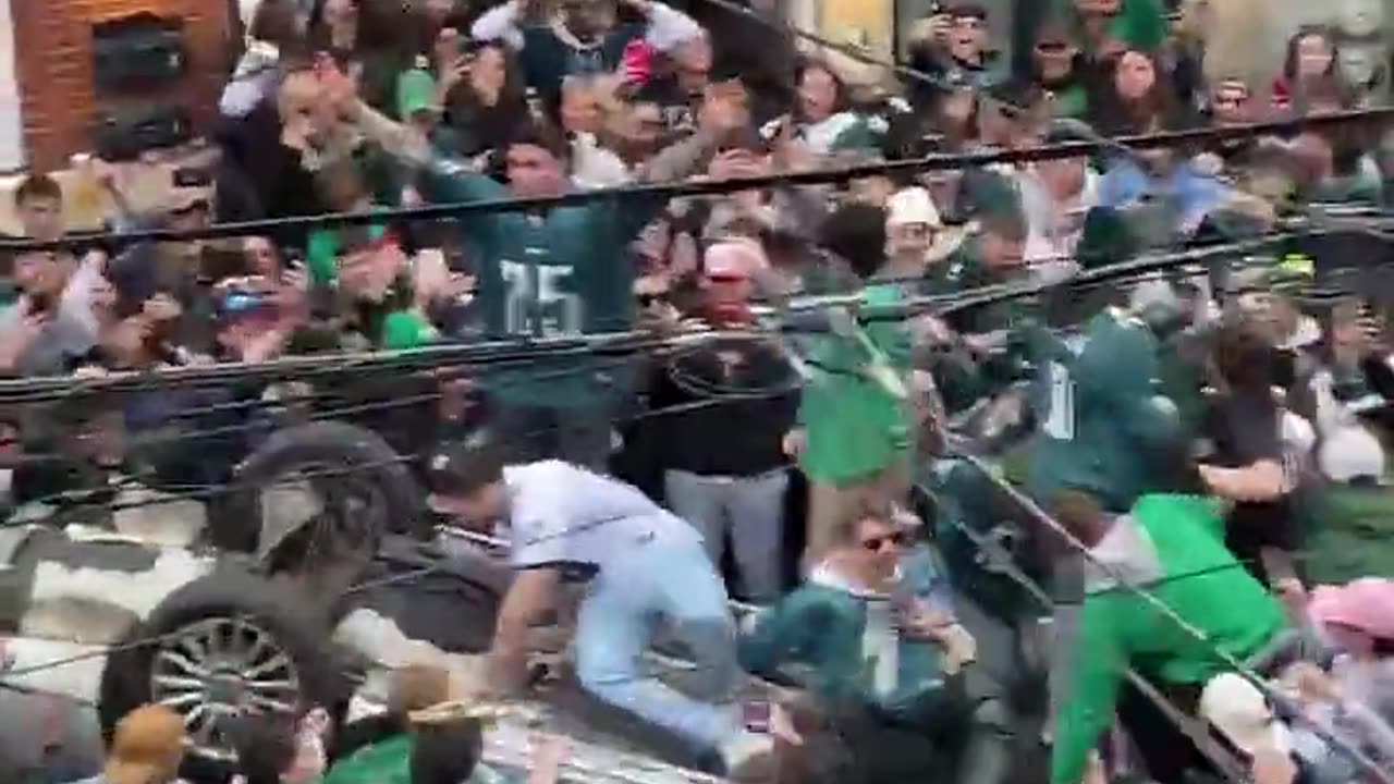 No major disasters in Philadelphia recently, and so Eagles fans decided to create one…