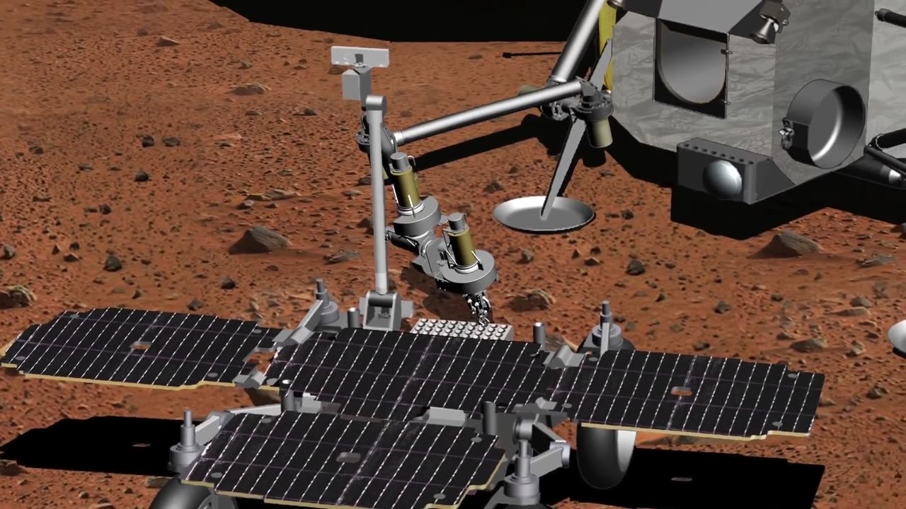 Mars Sample Return Conceptual Animation