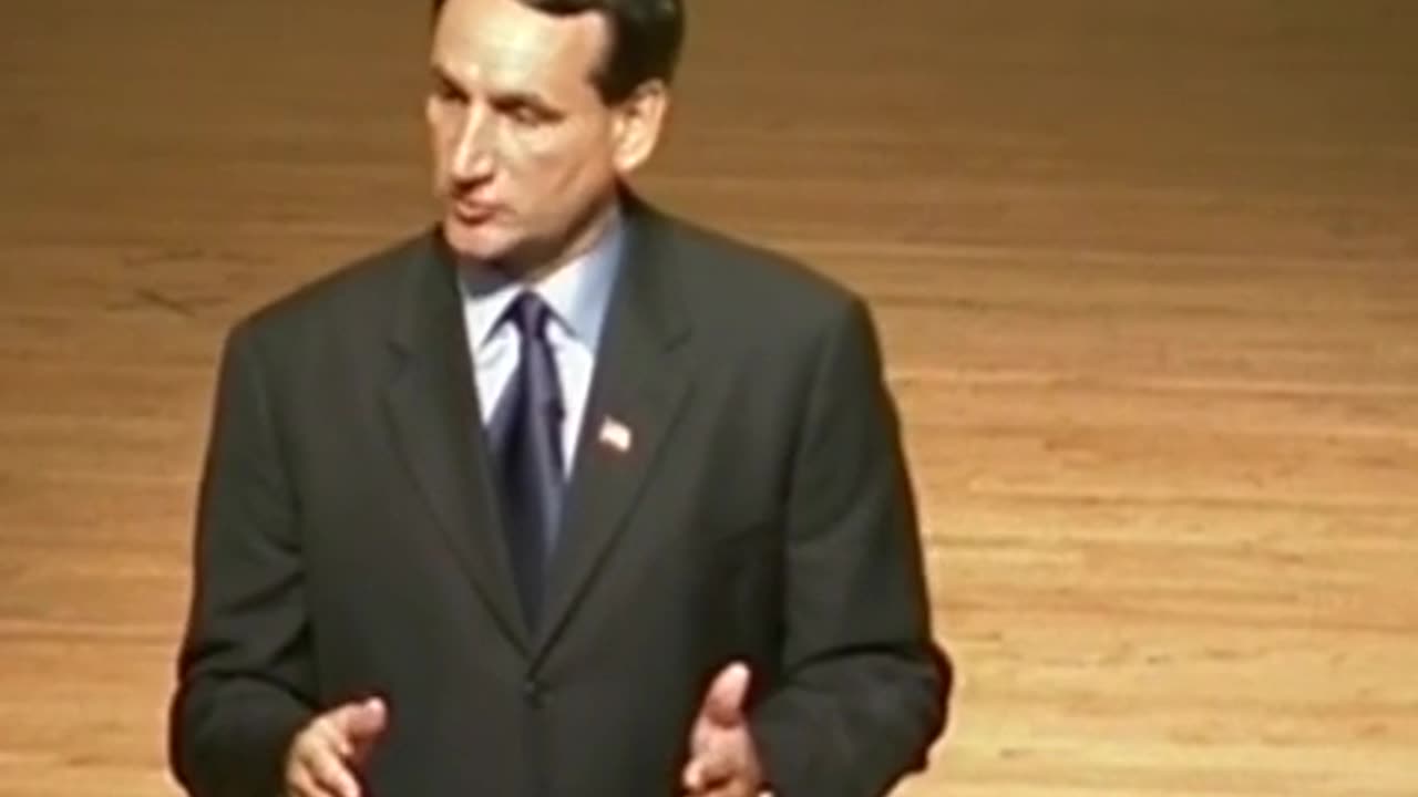 September 12, 2002 - Highlights of Duke Coach Mike Krzyzewski Indiana Lecture