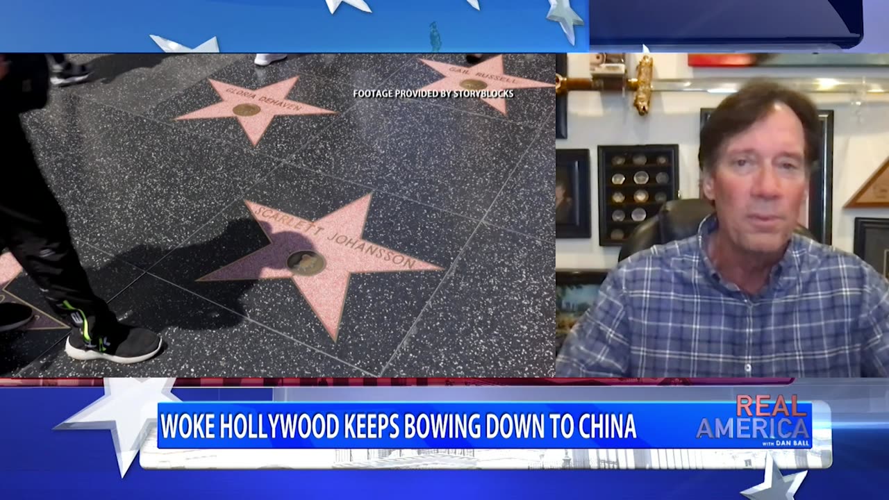 REAL AMERICA -- Dan Ball W/ Kevin Sorbo, Woke Hollywood Caters To Oppressive China