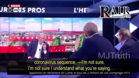 Luc Montagnier - Warned the World Coronavirus was not of Natural Origin and was Manipulated to Include Sequences of Origin HIV Virus