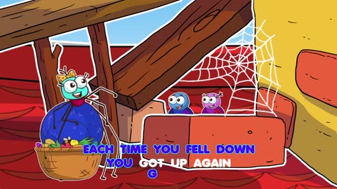 Please help Itsy Bitsy Spider