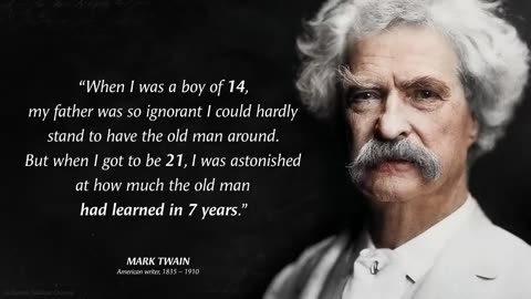 Mark Twain's Life Lessons I Could Never Forget