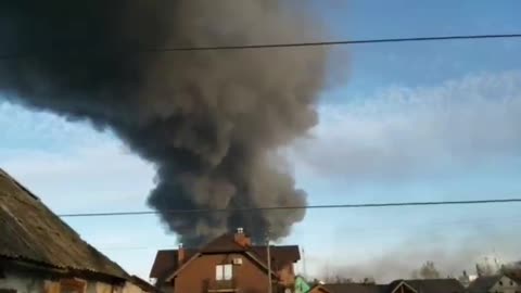 An ammunition depot in the Kiev region was destroyed