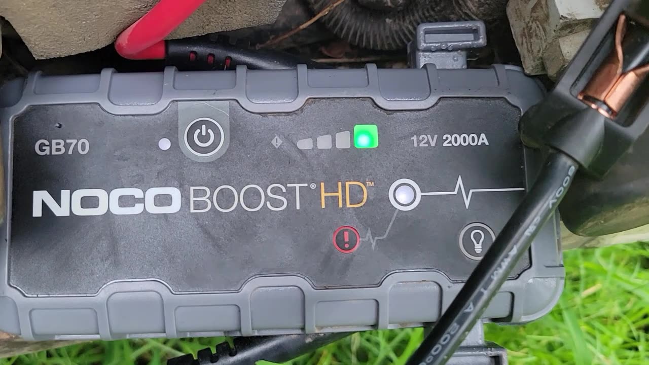 NOCO BOOSTER HD SAVES THE DAY!