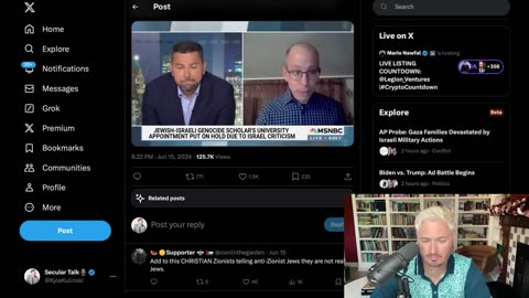 SHOCK_ MSNBC Host Exposes Zionist LIES _ The Kyle Kulinski Show