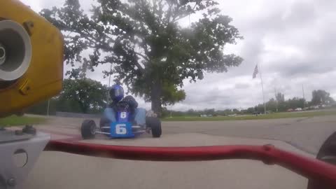 Brodhead Vintage Kart Races - Race #2 Onboard