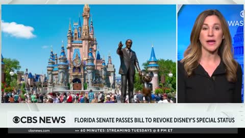 Florida Senate passes bill to revoke Disney's special status