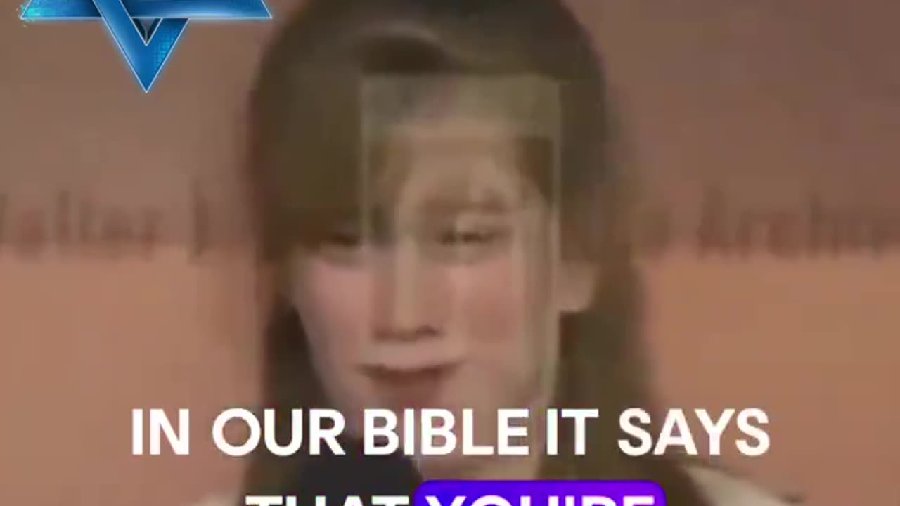 Jewish girl on Jerry Springer “I’m a Jew, & our Bible says that you’re like animals”.