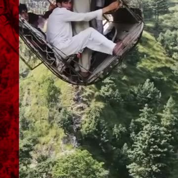 It took 12 hours to rescue all eight passengers of this cable car. #Shorts #Pakistan #BBCNews
