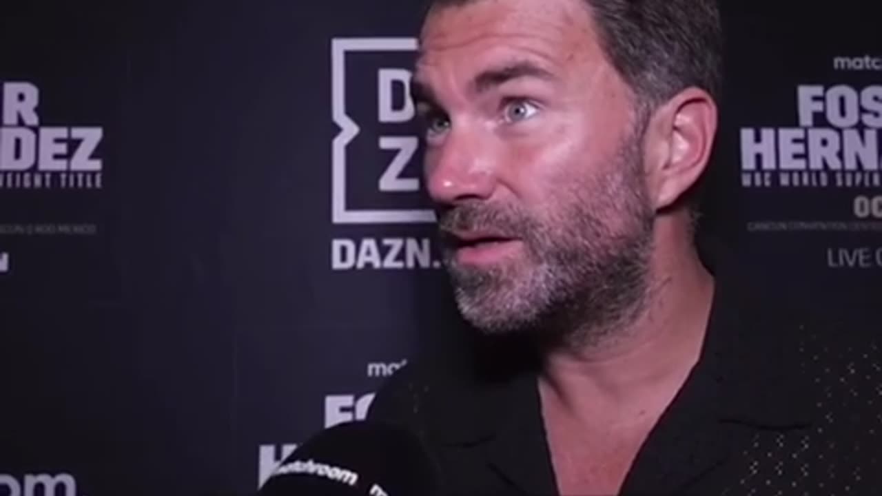 Eddie hearn gives us his thoughts on #FuryNgannou and calls for a fight between Fury & Joshua