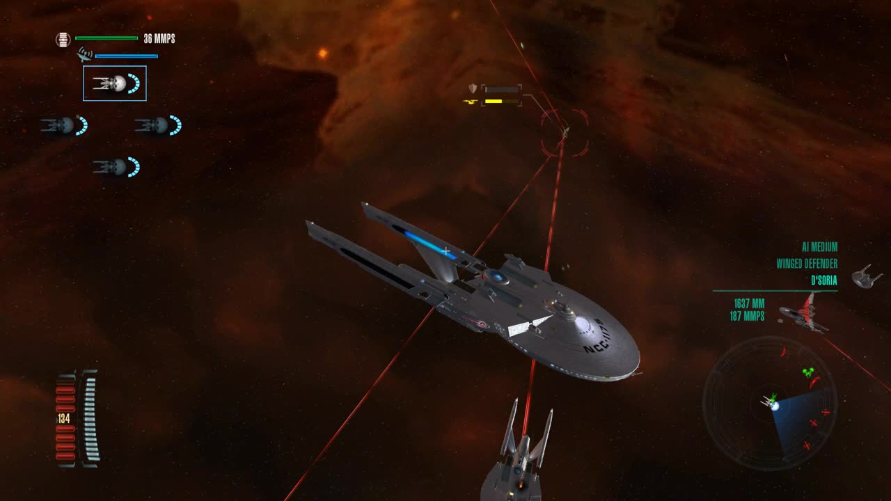 Star Trek Legacy 2x4 Federation vs Romulan (TOS)