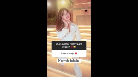 STORIES DA NADJA PESSOA 26/04/2024