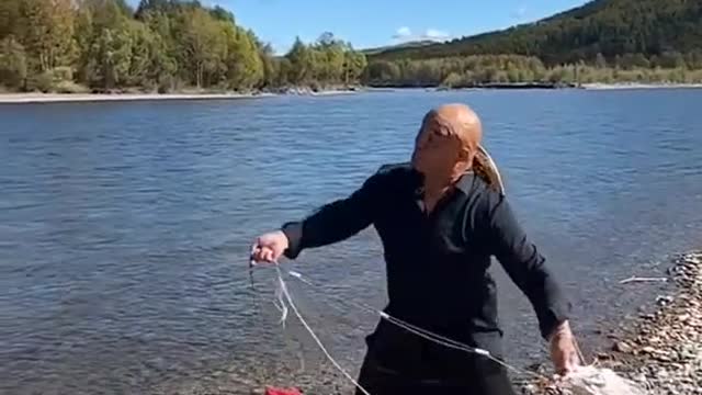 I make sure I make time for fishing because it's how I de-stress.