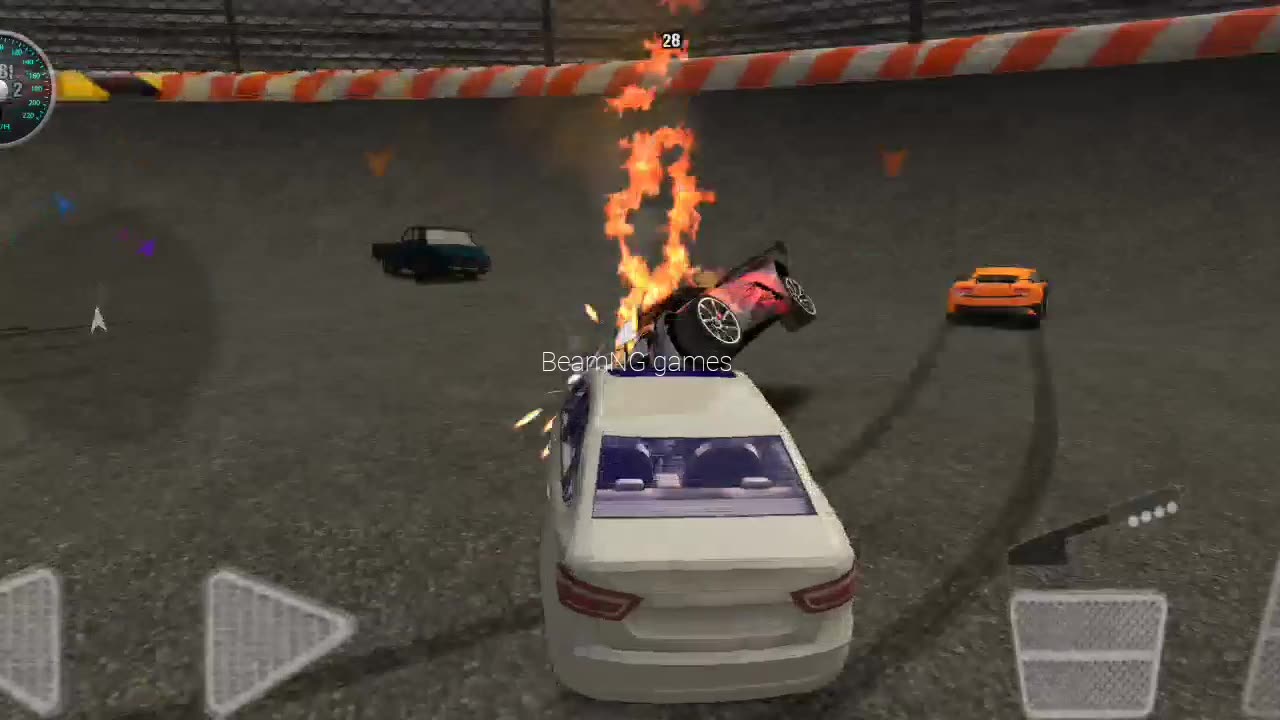 BeamNG car carsh driving