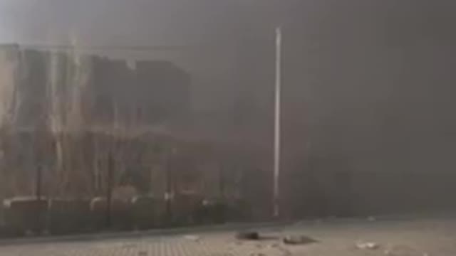 Ukraine War - Video from the scene of the explosion