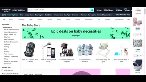 Prime Day Deals | What I got| Prime Day 2023 #babyproducts #babydeals